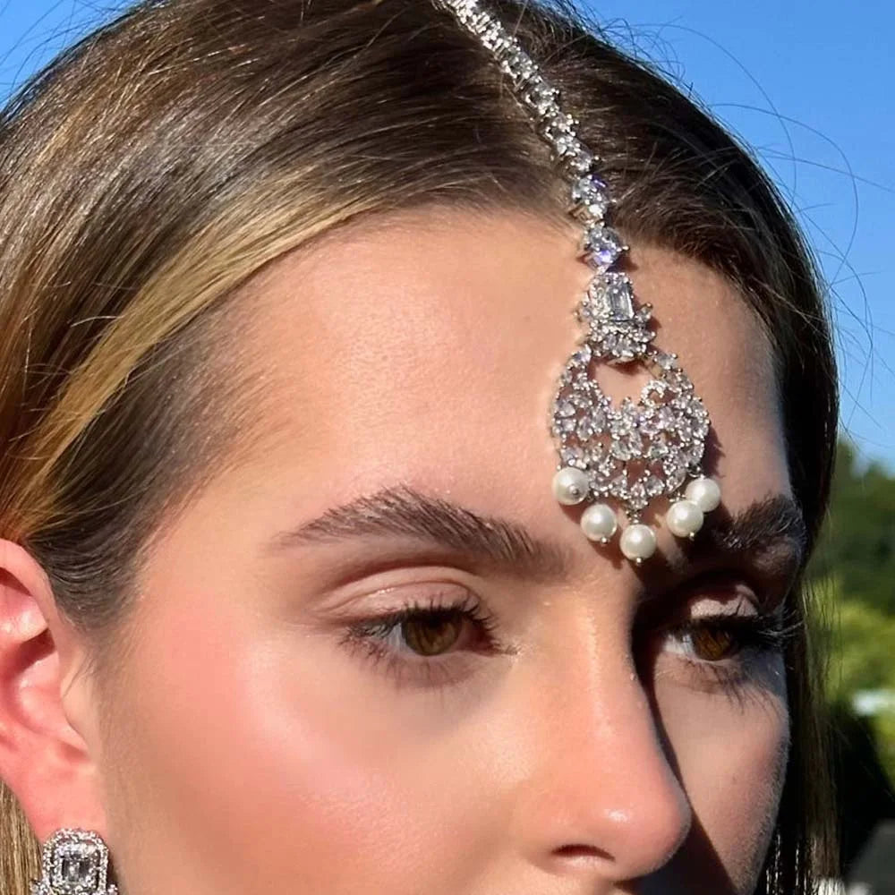 Pearl Head Chain/Matha Tikka