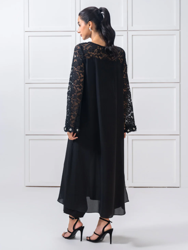 Limelight: Grip Co-Ord Set-Embroidered (Pret)