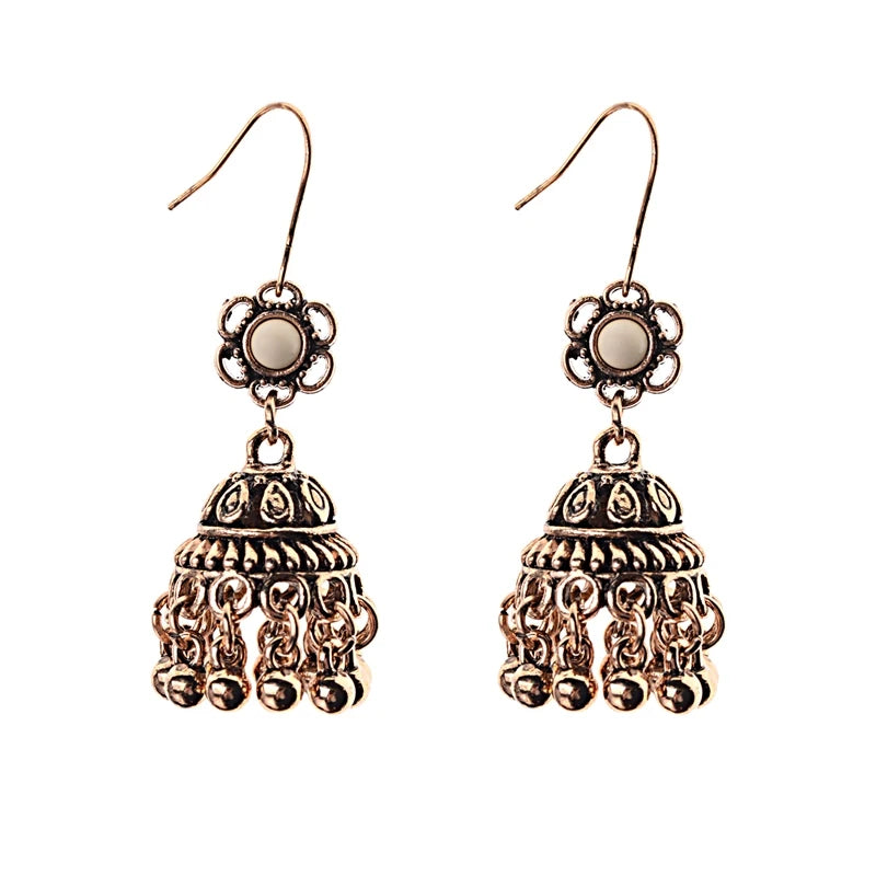 New Big Round Tassel Earrings