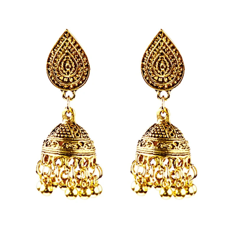 New Big Round Tassel Earrings