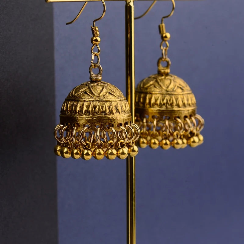 New Big Round Tassel Earrings