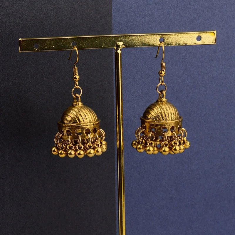 New Big Round Tassel Earrings