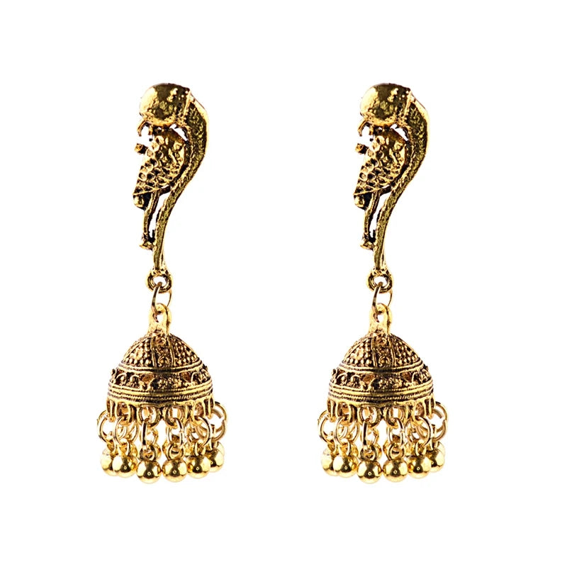 New Big Round Tassel Earrings
