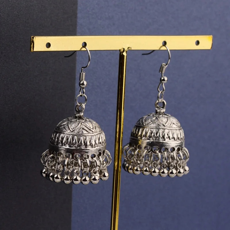 New Big Round Tassel Earrings