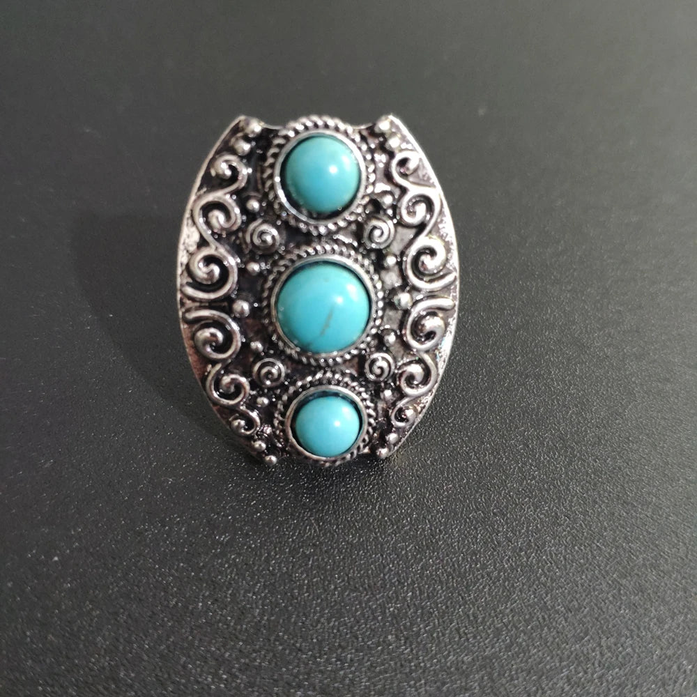 Turquoise Rings in silver