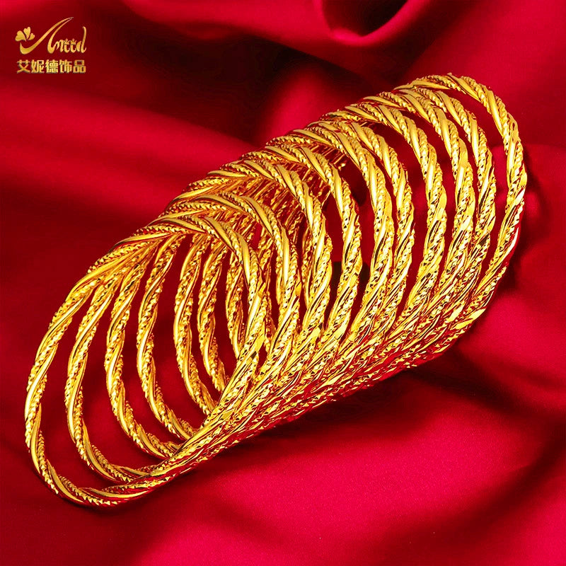Gold Color Indian Bangles