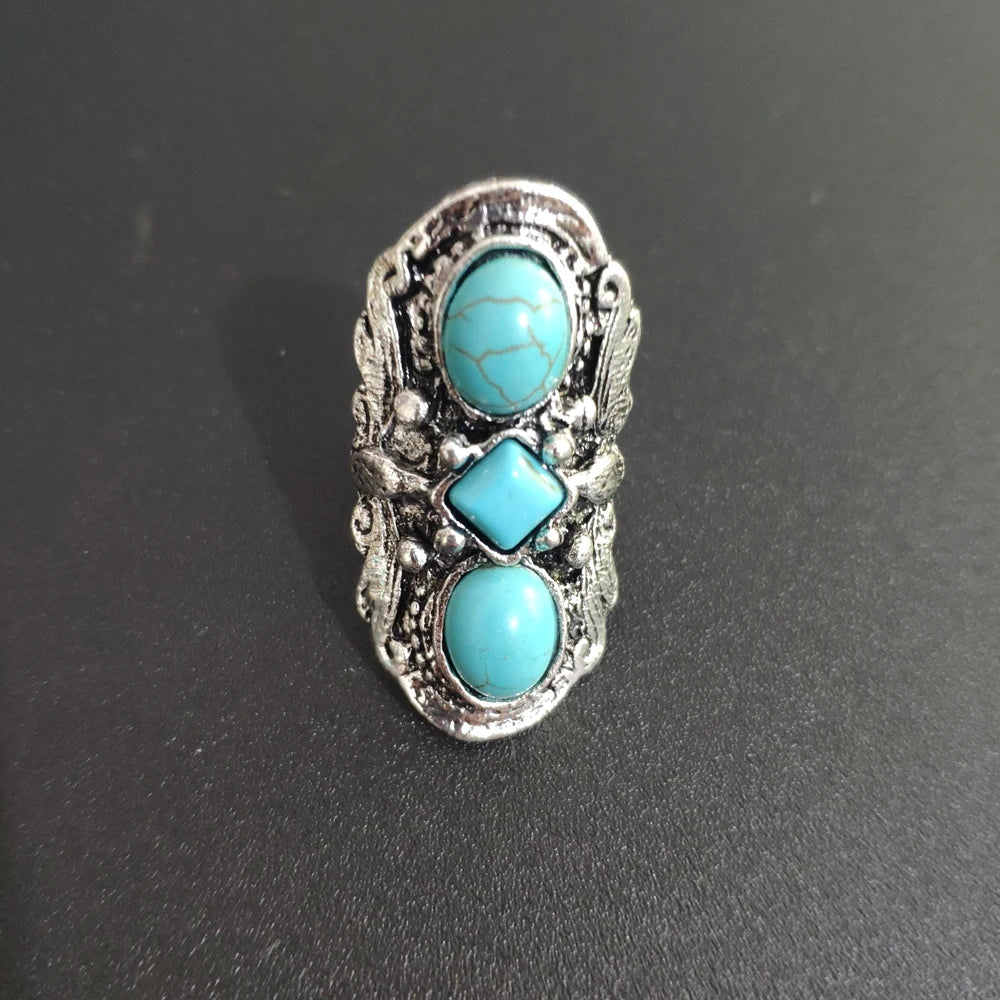 Turquoise Rings in silver
