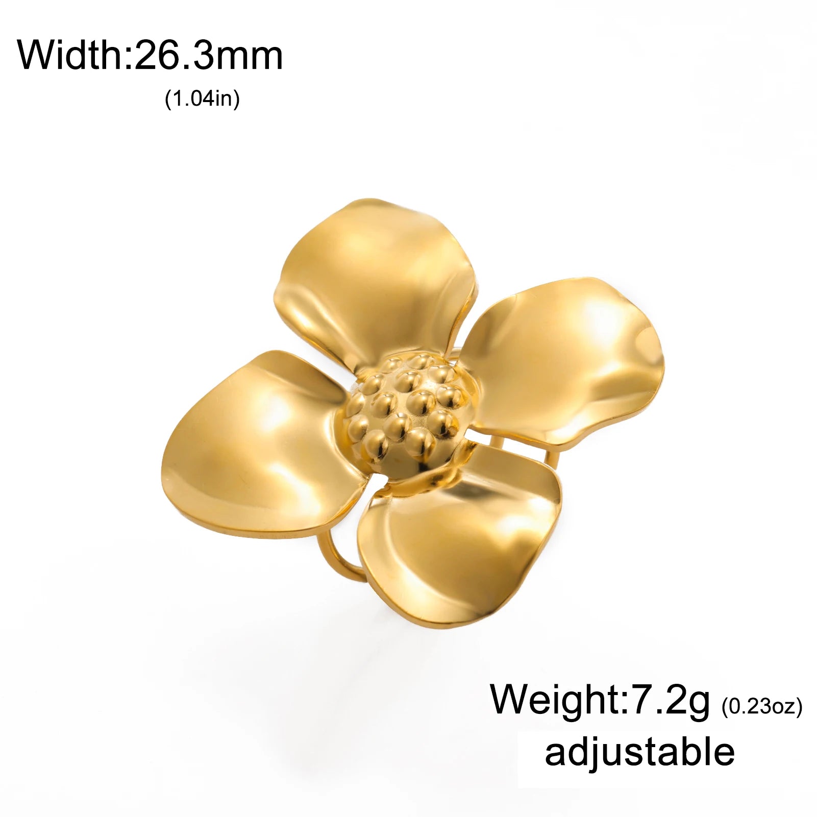 Aesthetic Flower Rings