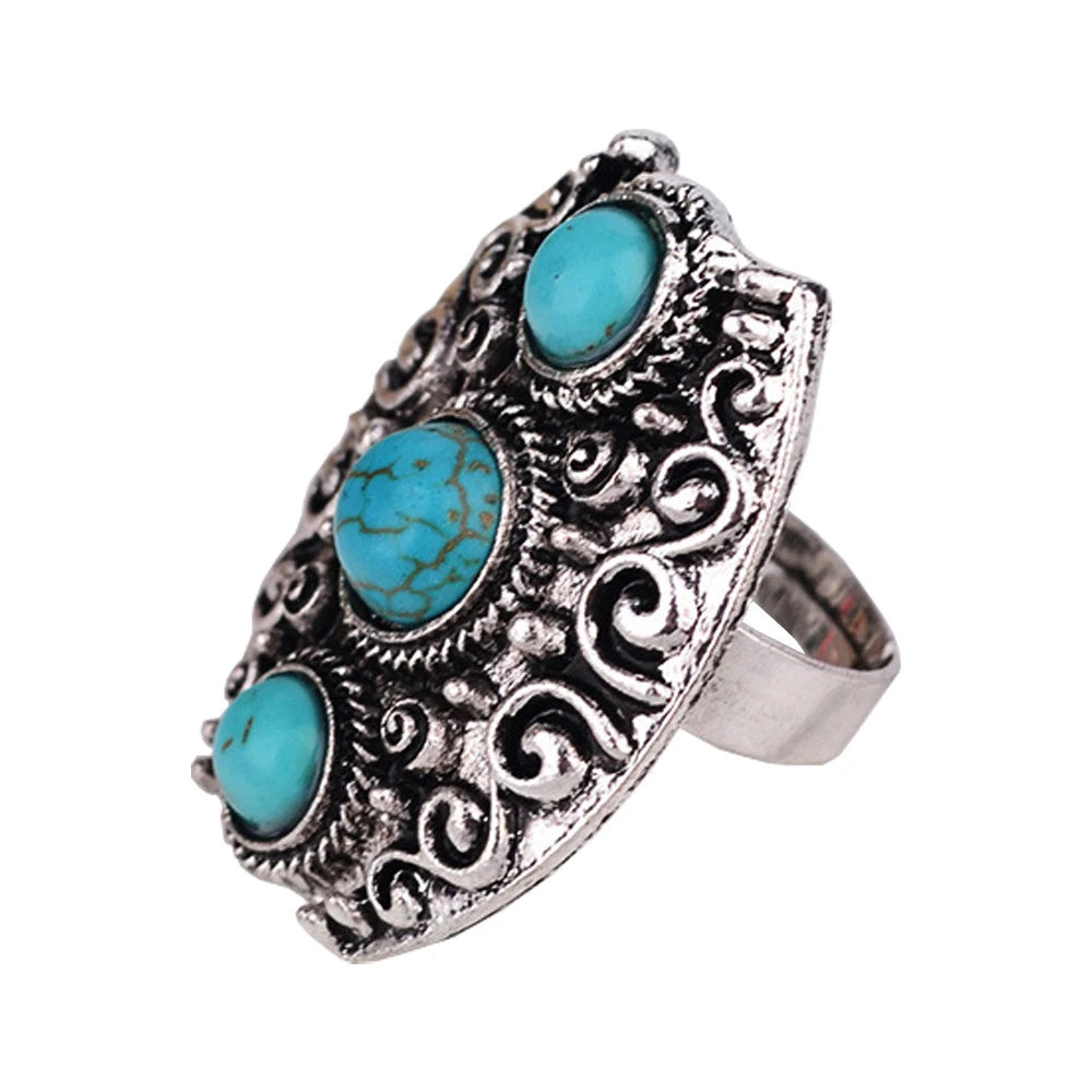 Turquoise Rings in silver