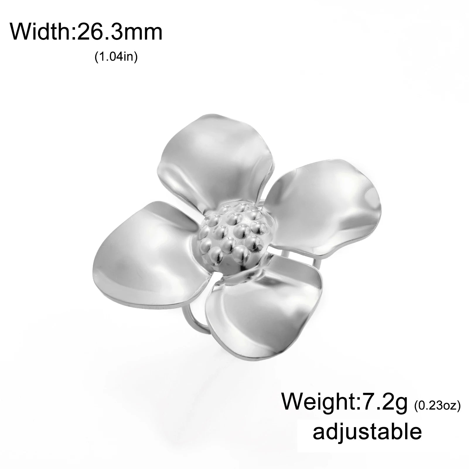 Aesthetic Flower Rings