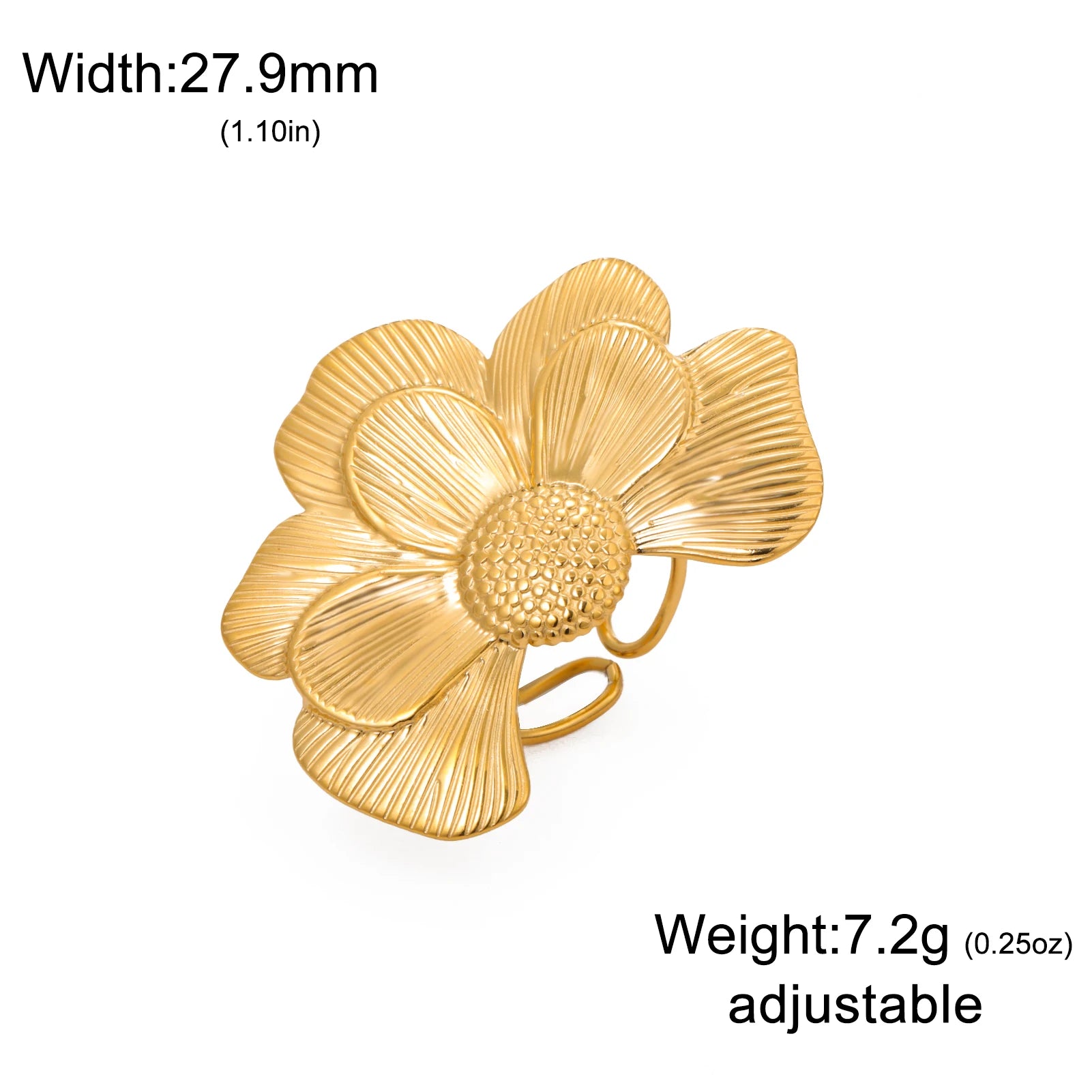 Aesthetic Flower Rings