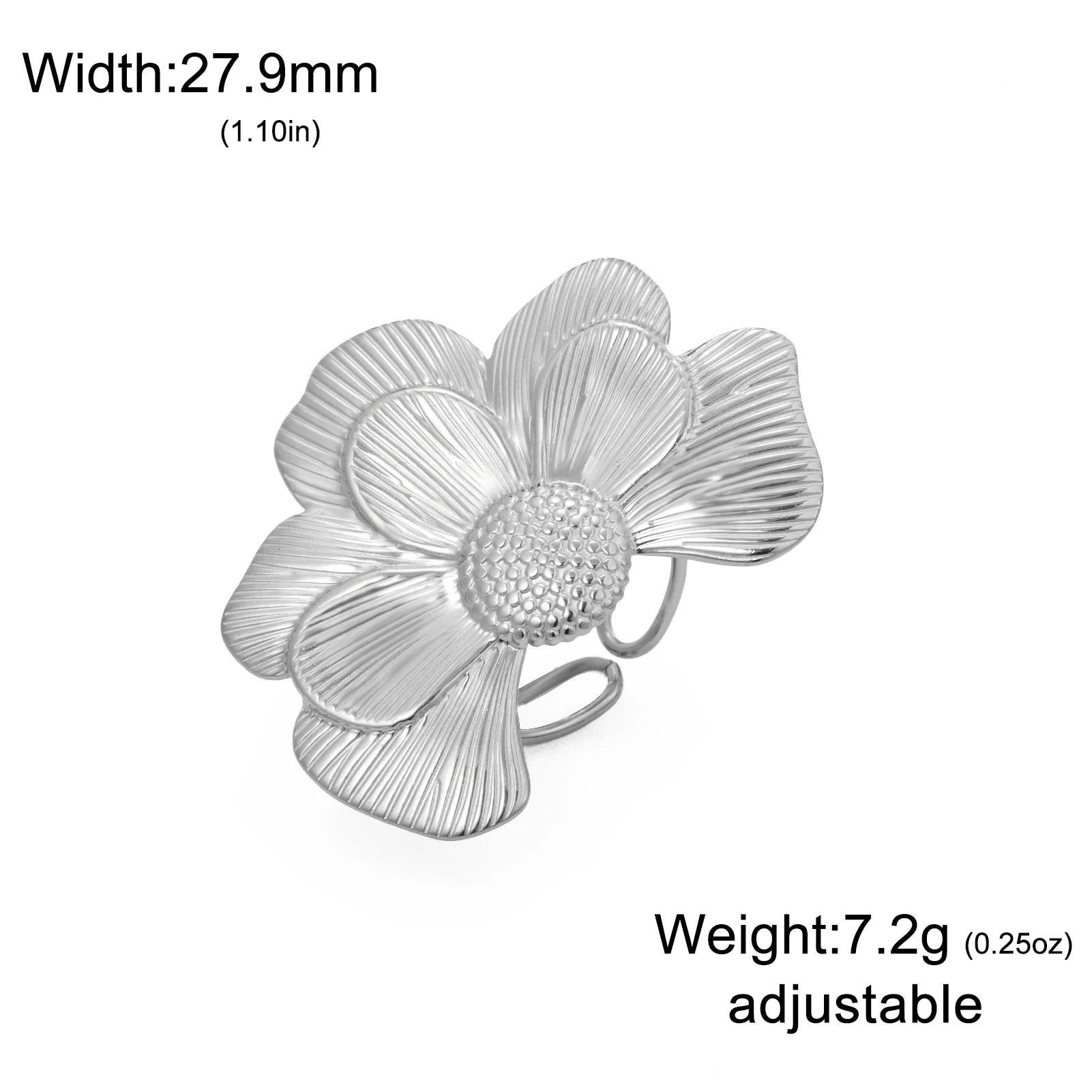 Aesthetic Flower Rings