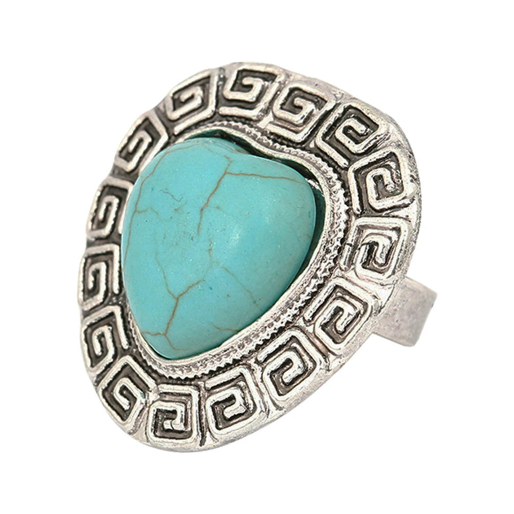 Turquoise Rings in silver