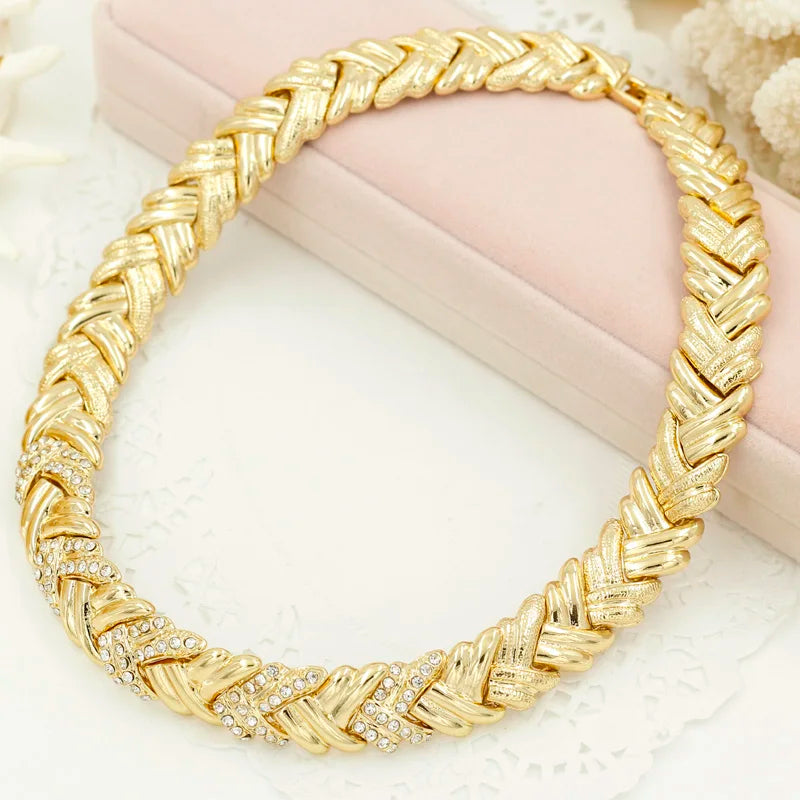 Gold Color Jewelry Sets for Women