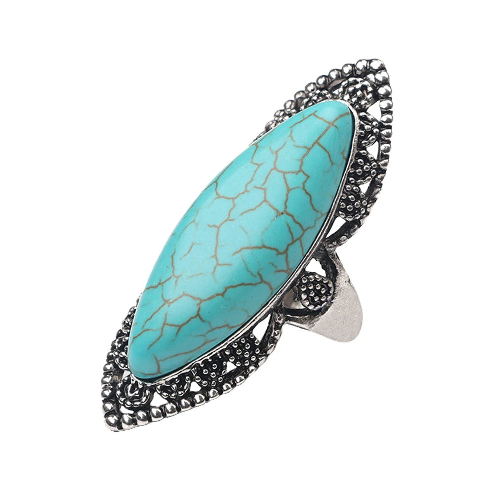Turquoise Rings in silver