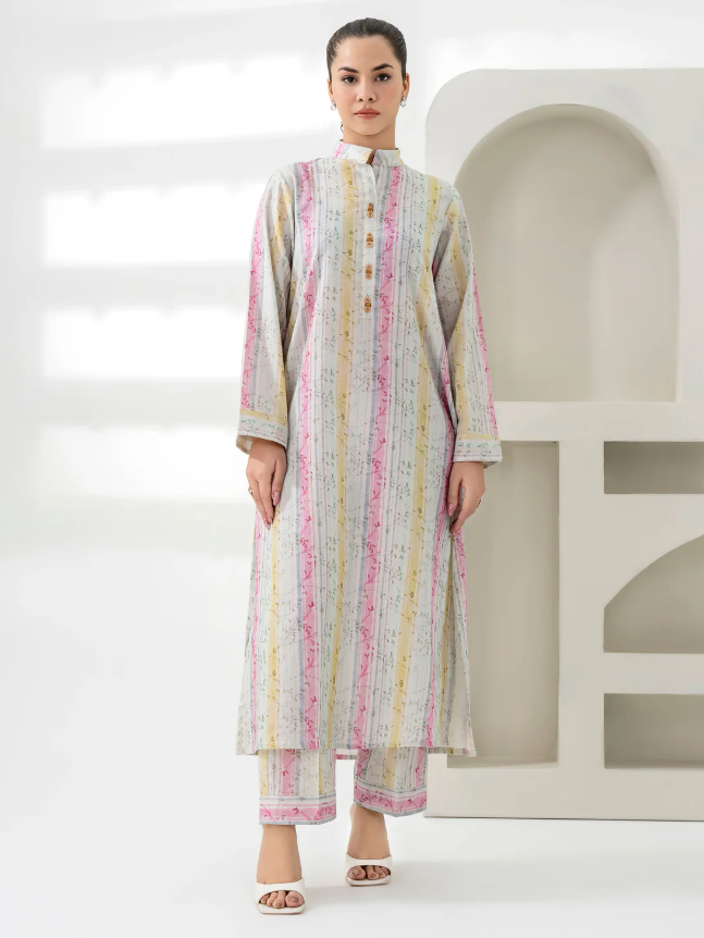 Limelight: Khaddar Shirt-Printed (Unstitched)