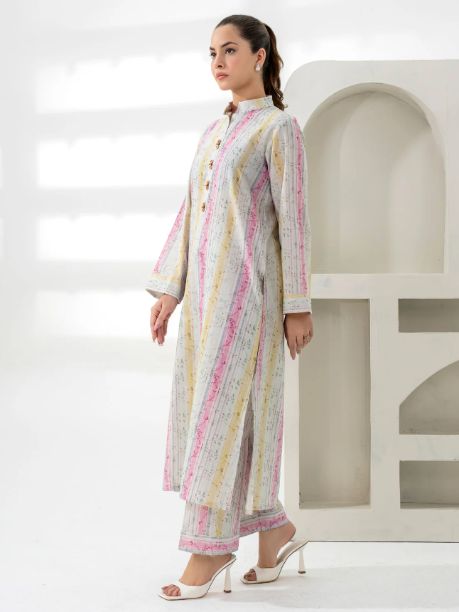 Limelight: Khaddar Shirt-Printed (Unstitched)