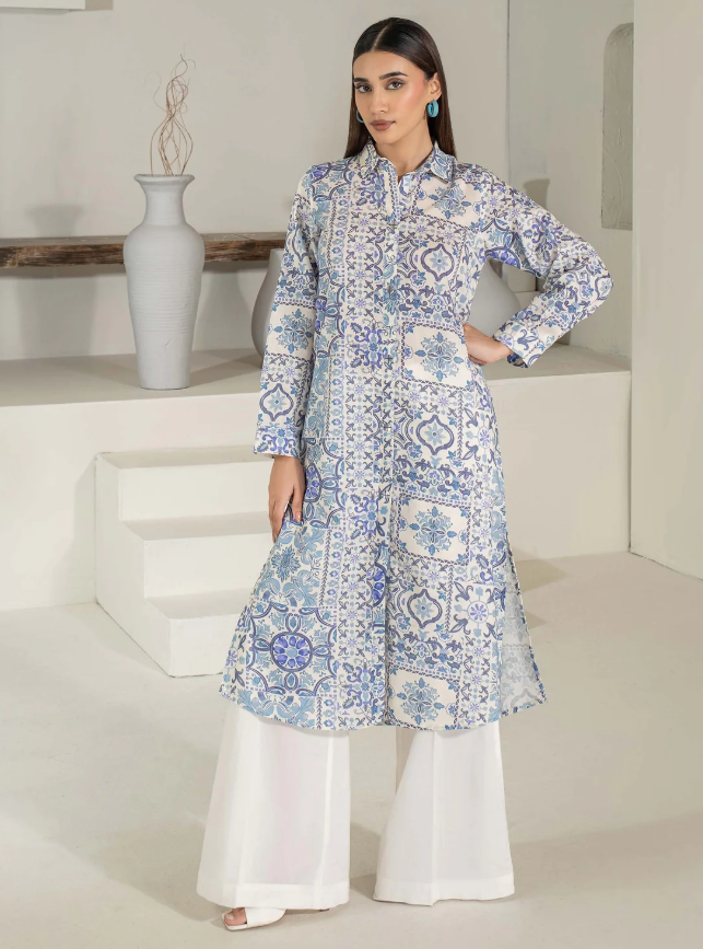 Limelight: Khaddar Shirt-Printed (Unstitched)