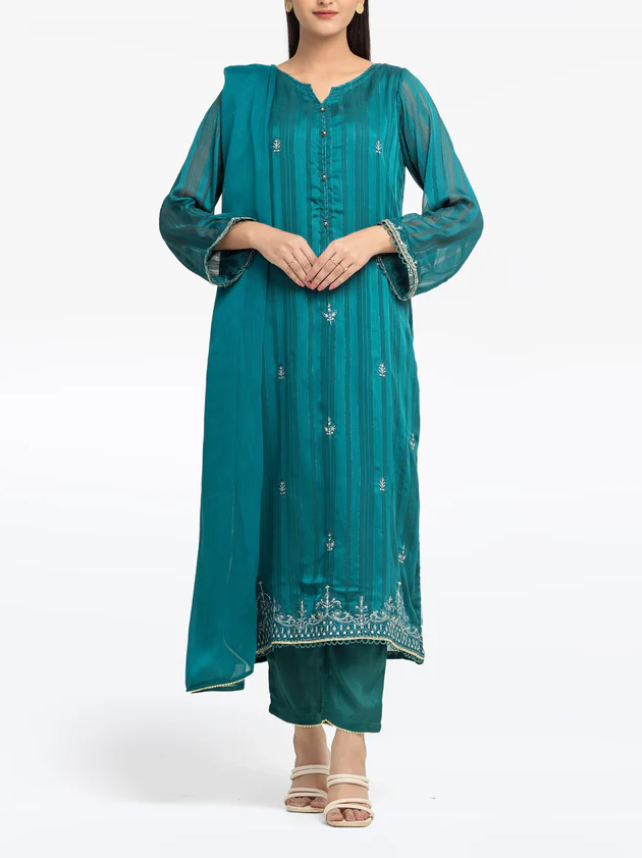 Edenrobe: Pret 3Pc Georgette Suit