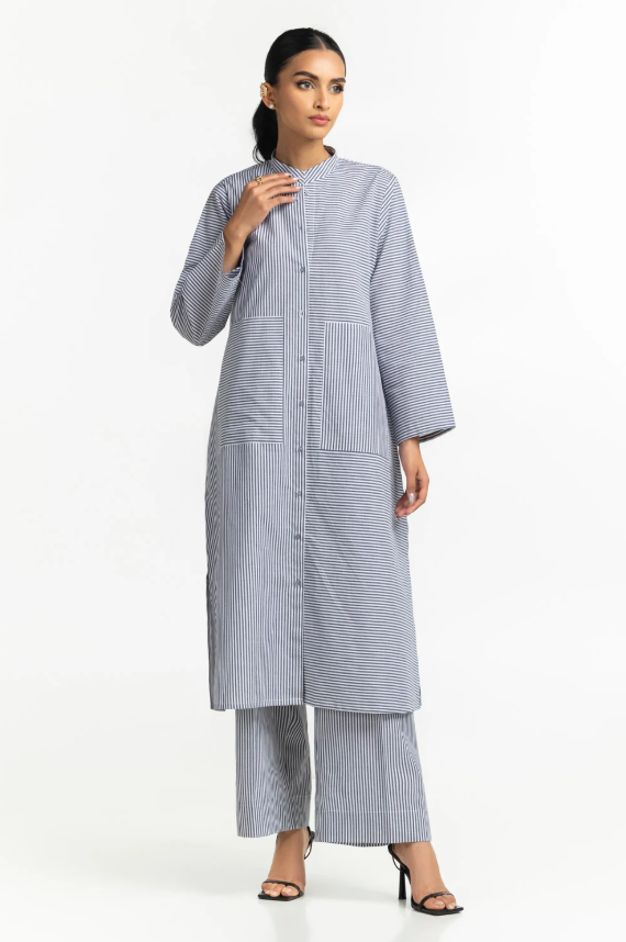 Gul Ahmed Ideas: Yarn Dyed Co-Ord Set