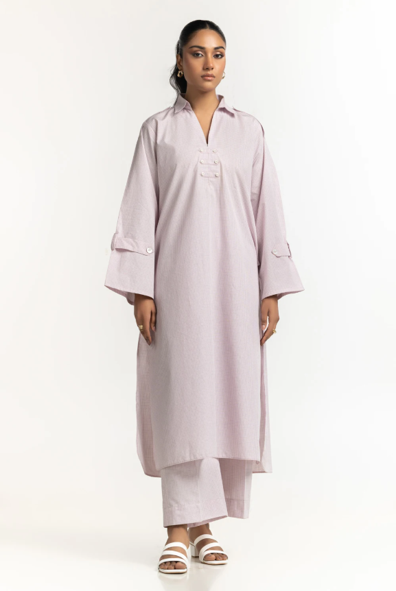 Gul-Ahmed Ideas: Yarn Dyed Co-Ord Set
