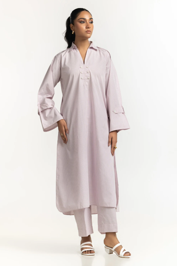 Gul-Ahmed Ideas: Yarn Dyed Co-Ord Set