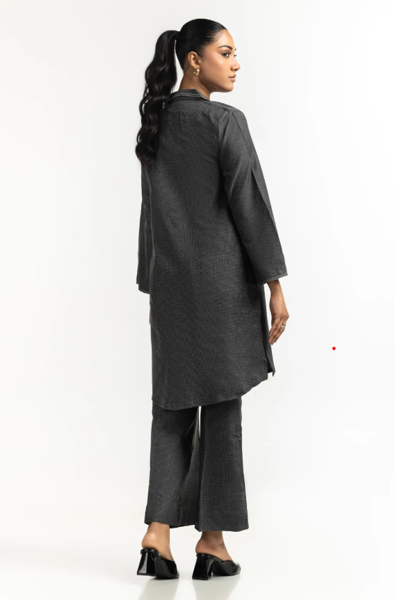 Gul-Ahmed Ideas: Yarn Dyed Co-Ord Set