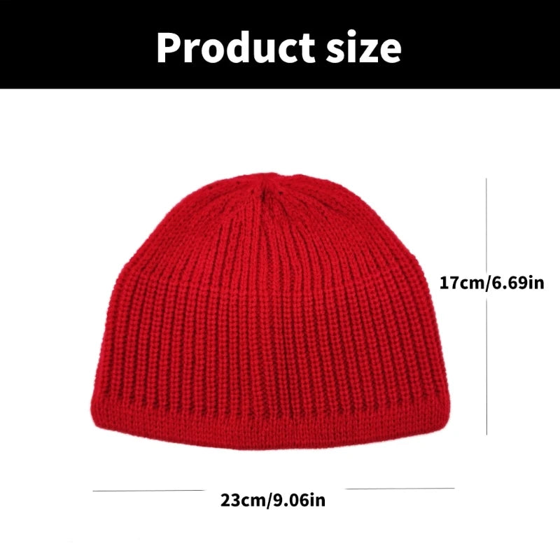 Ethnic Muslims Men Prayer Hat Knitted Islamic Kufi Hat Comfortable Namaz Hat Traditional Islamic Headwear