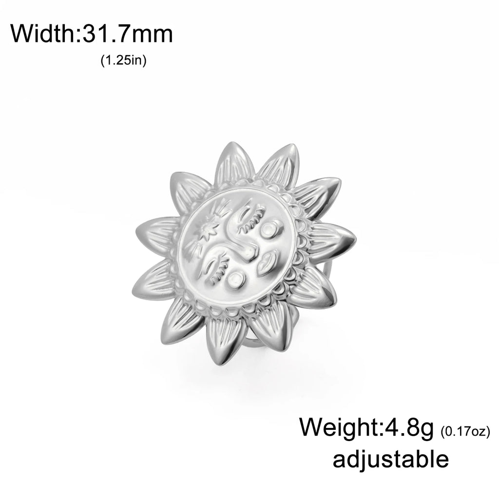 Aesthetic Flower Rings