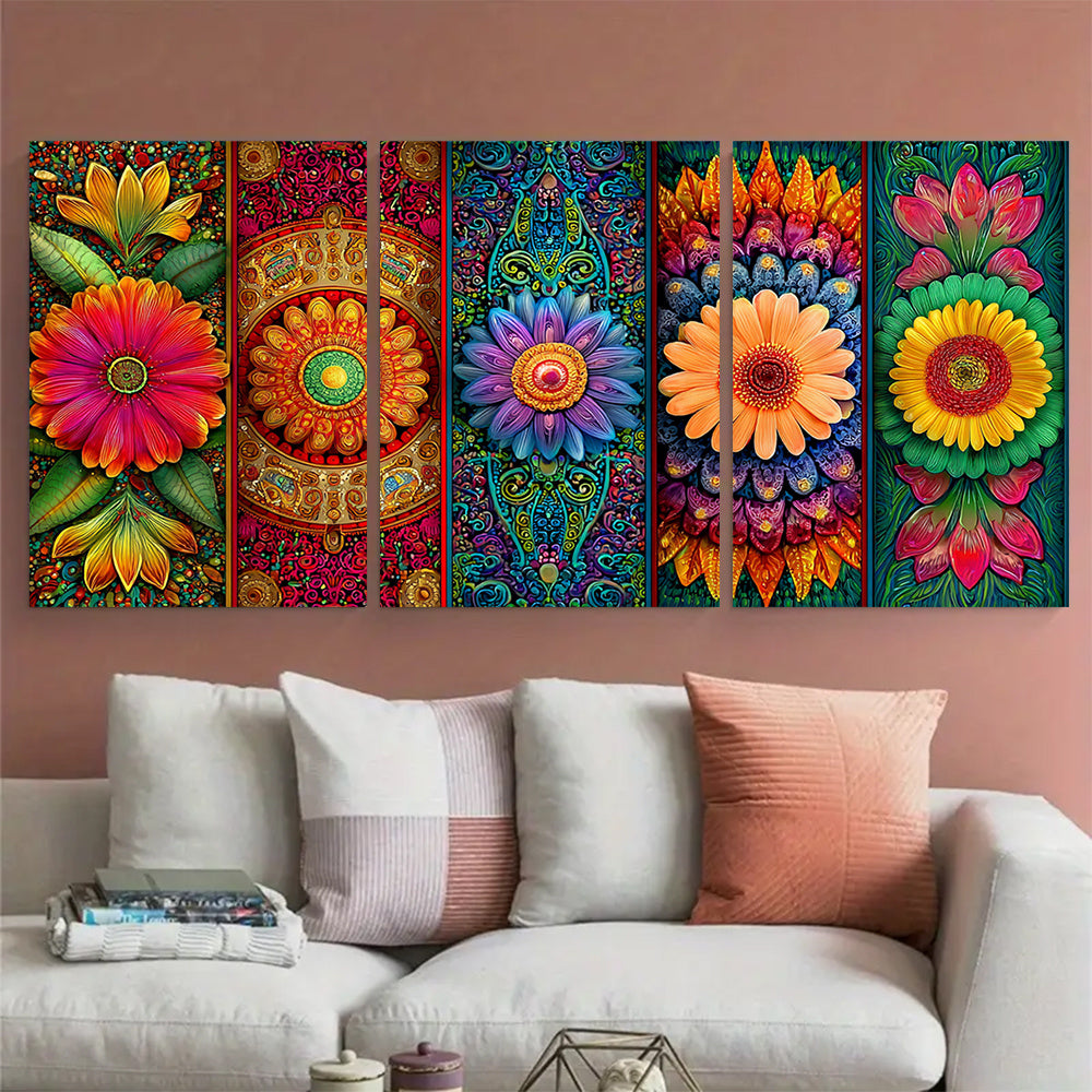 3pcs, 2D Flat Framed wall art - 40.64x60.96 cm, Set of 3 Pakistan Posters, Pakistan Travel Prints, Islamic Travel Art, Floral Wall Art, Arabic Art Poster, Pakistani Decor, Pakistani Gift, 2D Flat